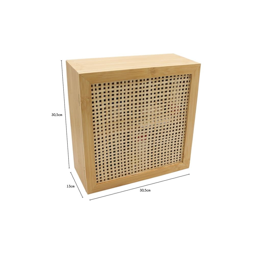Armoire à pharmacie murale en bambou naturel 30 x 13 x 30,5 cm - Maisons du Monde