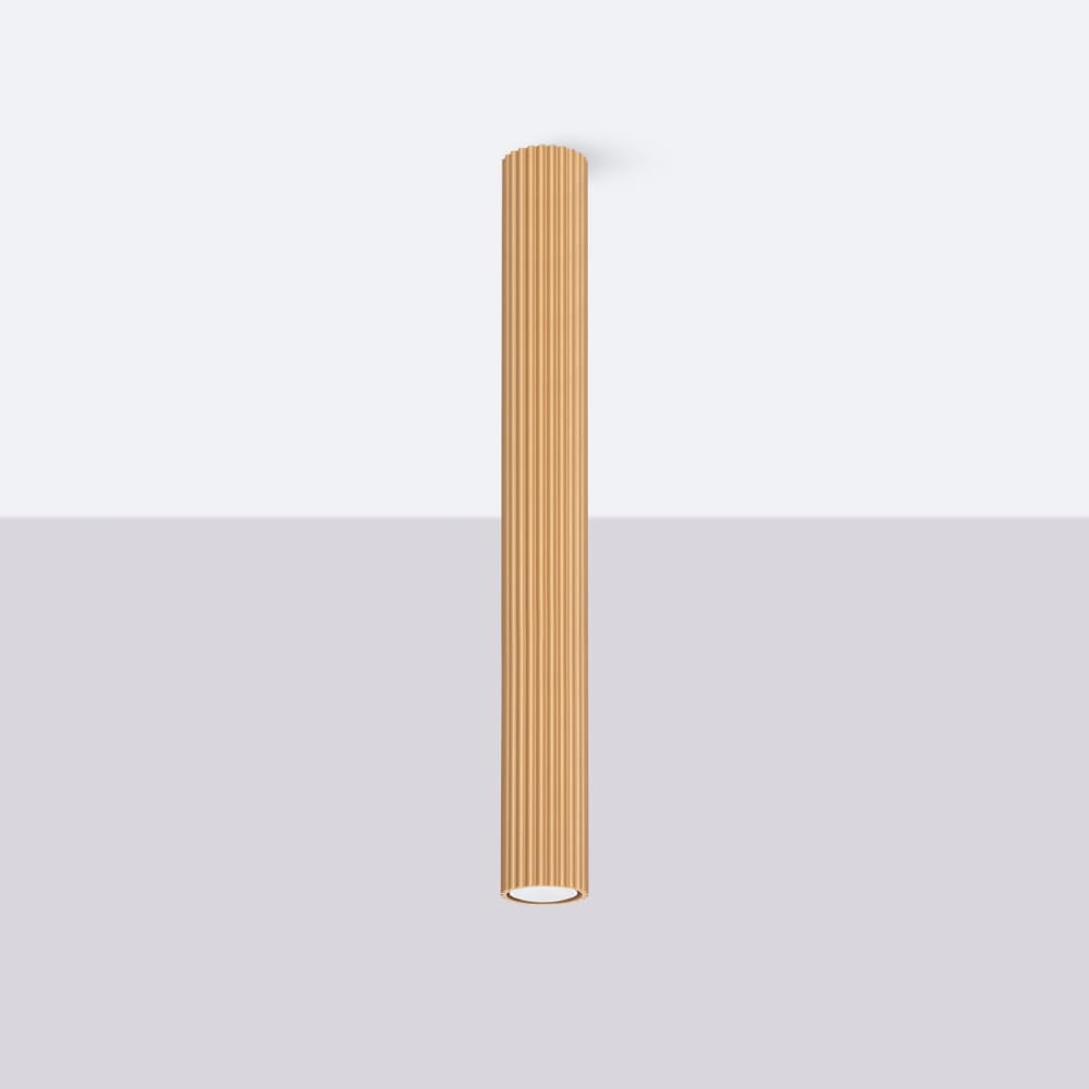 Plafonnier Aluminium Doré GU10 1 Karbon 60 — vue 3