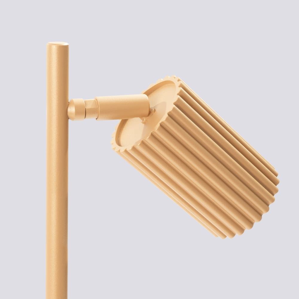 Lampe à poser Aluminium Doré GU10 1 Karbon — vue 4