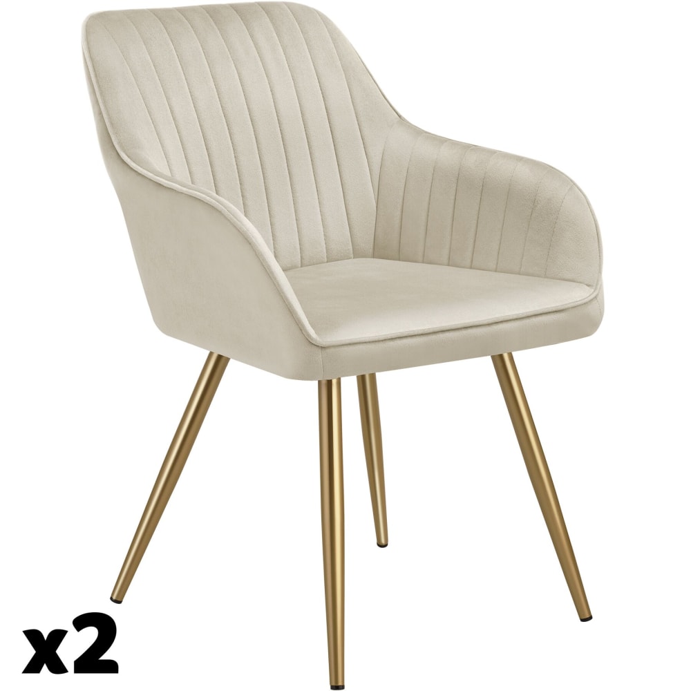 Lot 2 chaises de salle