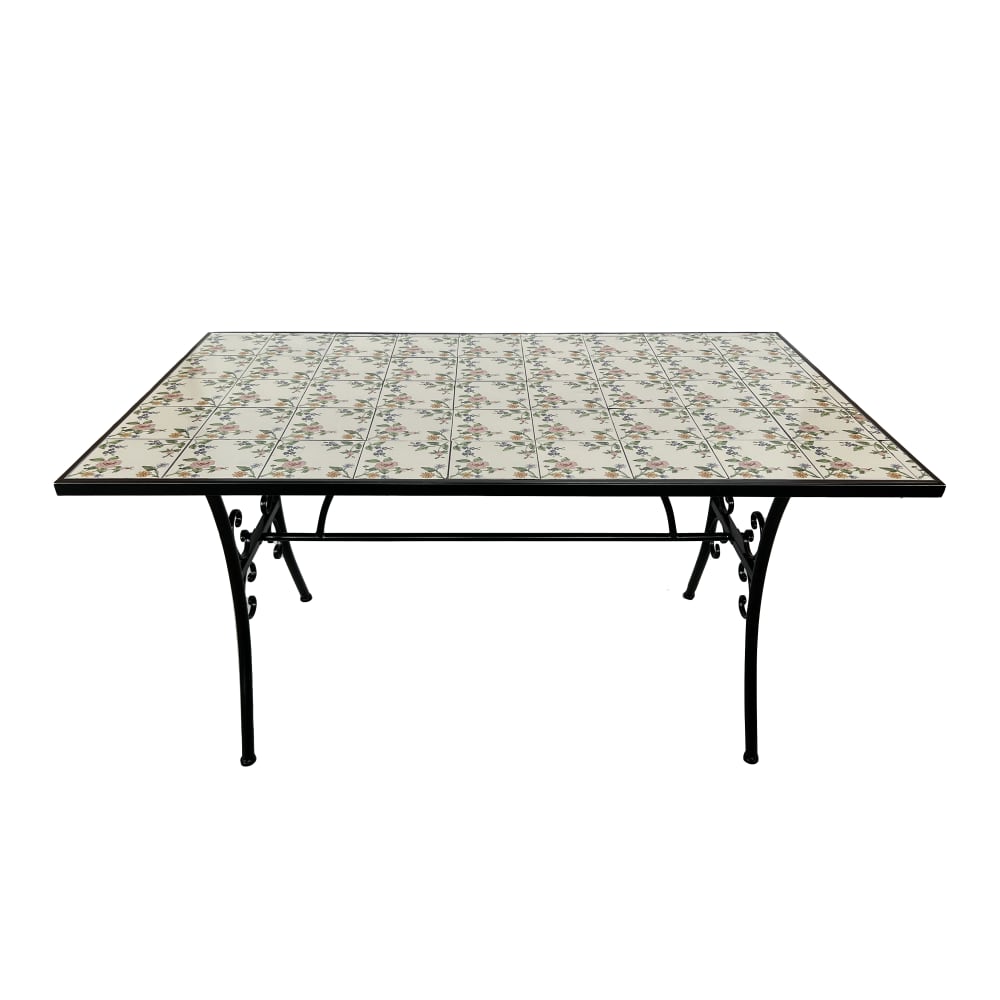 Table bistrot, 4 chaises, mosaïque,romantique - Maisons du Monde