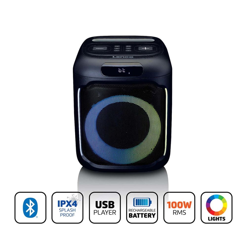 Enceinte bluetooth avec - led