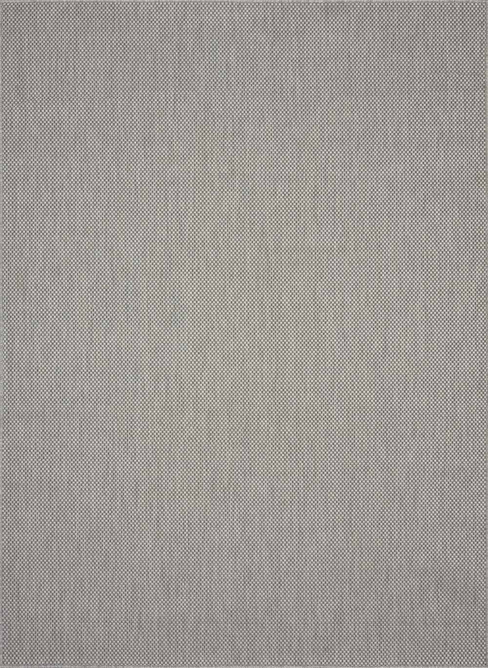 Tapis robuste extérieur intérieur, gris, 240 x 340 cm