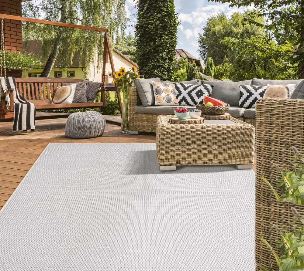 Tapis durable intérieur extérieur, crème, 80 x 200 cm — vue 3