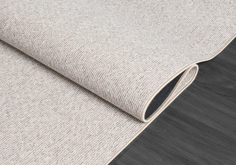 Tapis feutre durable, beige, 133 cm rond — vue 4