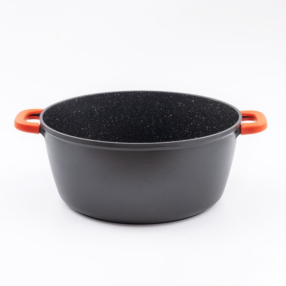 Faitout noir 36cm revêtement céramique