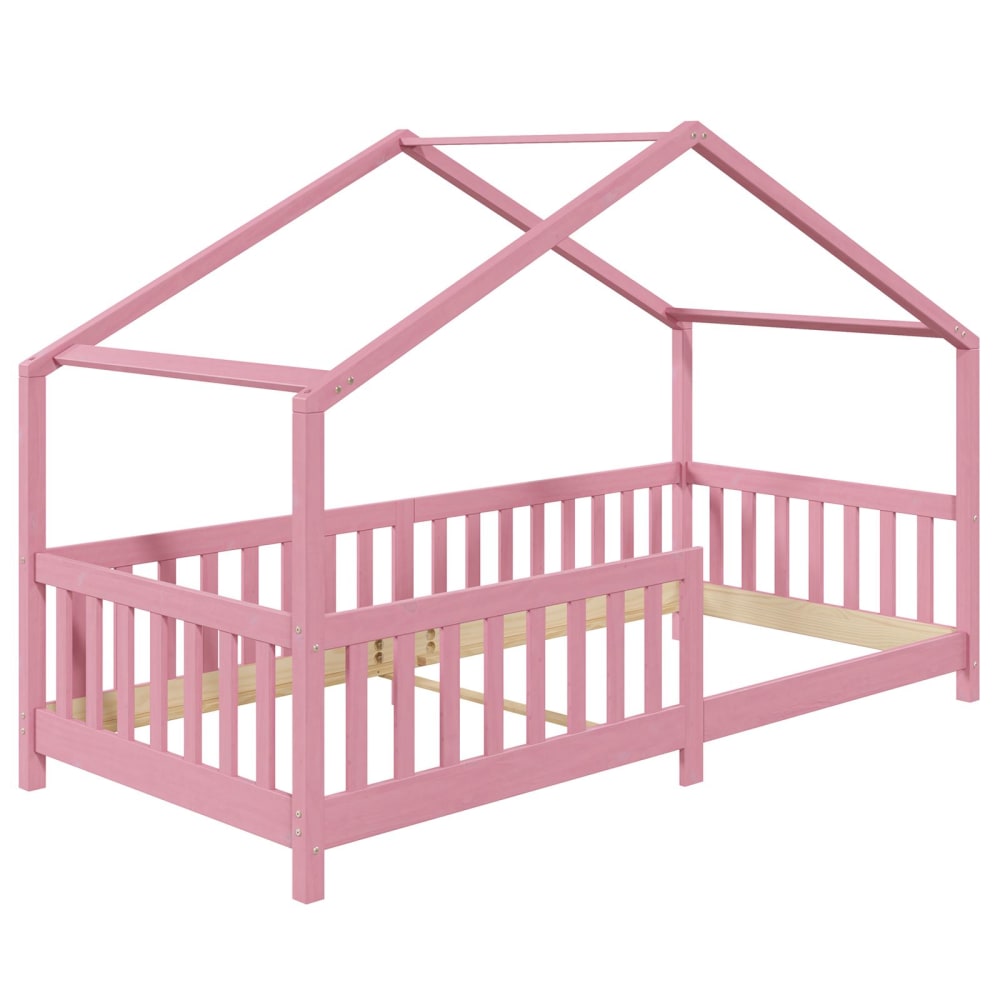 Lit cabane enfant montessori - bois