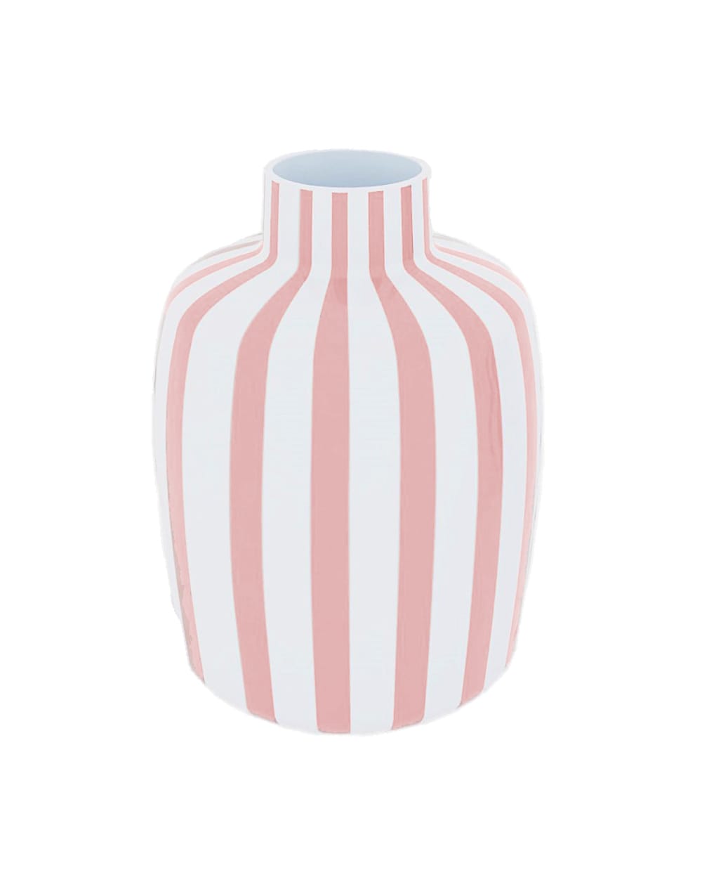 Vase décoratif rayé en céramique - Maisons du Monde