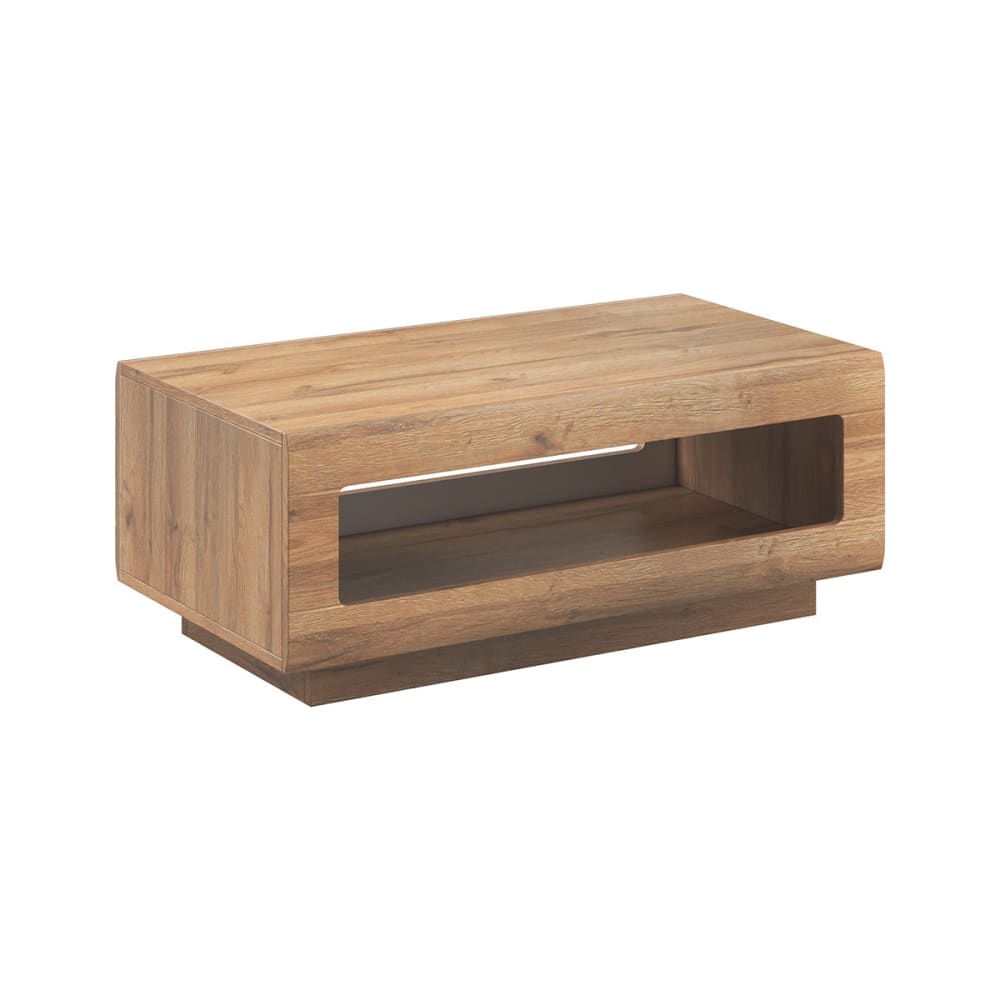 Petits meubles Couchtisch Bois Laminierte Platten Holz Braun Spanplatte