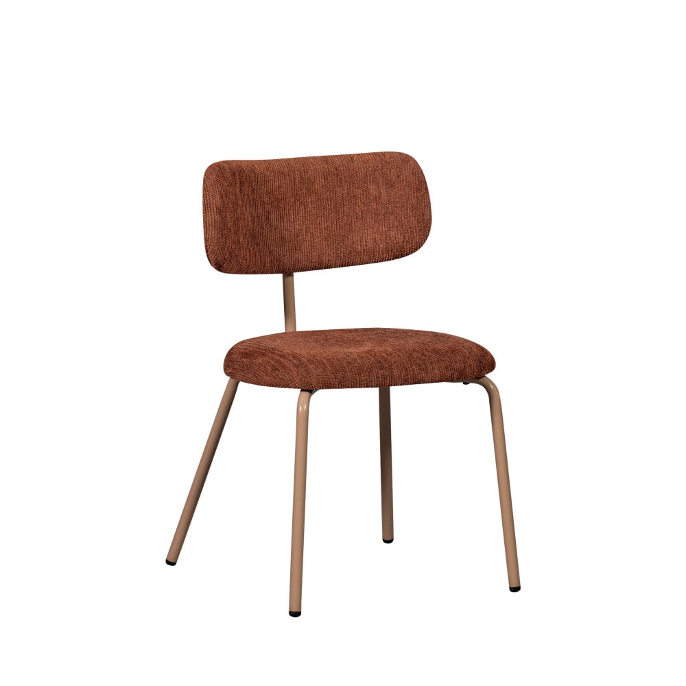 Lot de 2 chaises en tissu