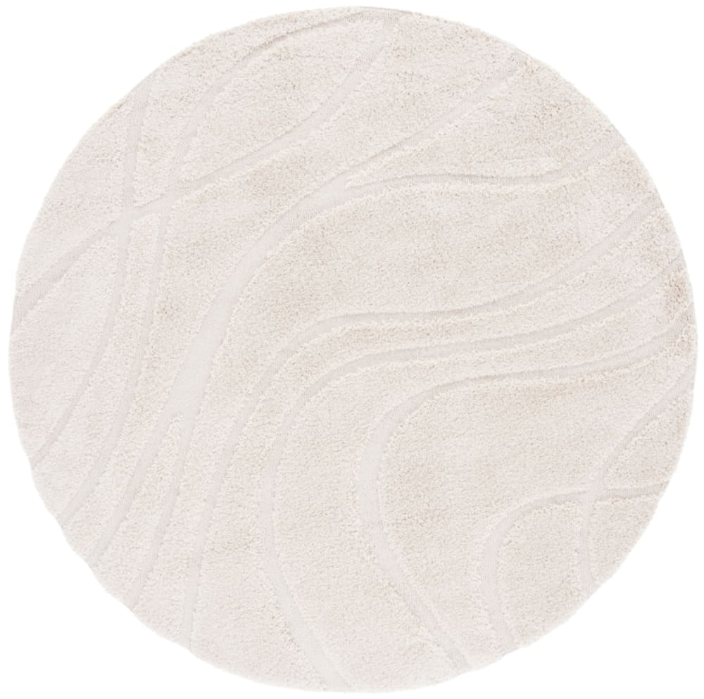 Safavieh Polypropylen-Teppich in Beige, 91 cm style classic chic Beige Pp - Polypropylen