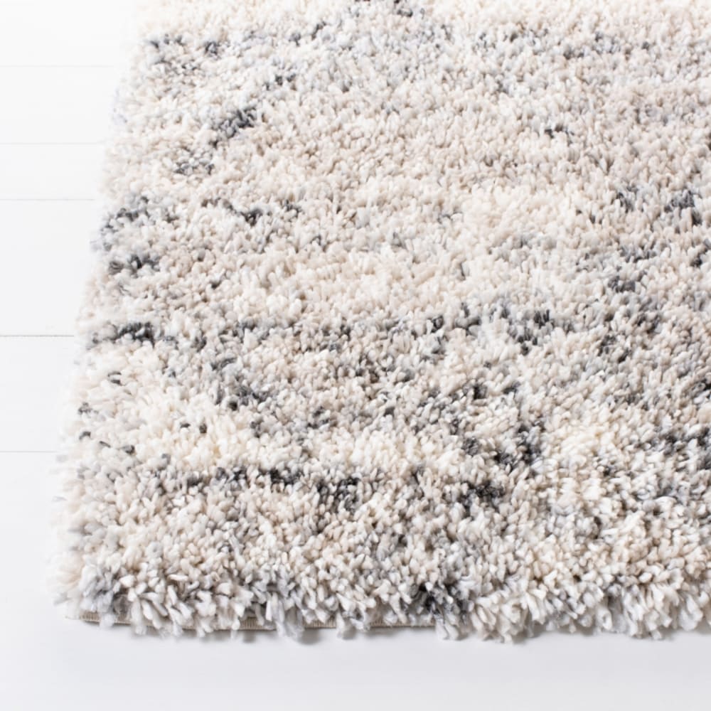 Tapis en polypropylène gris/blanc, 61 x 91 cm — vue 3