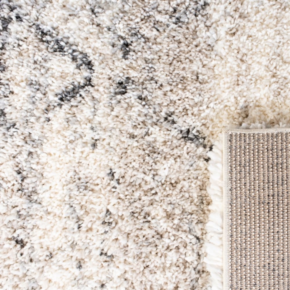 Tapis en polypropylène gris/blanc, 61 x 91 cm — vue 4
