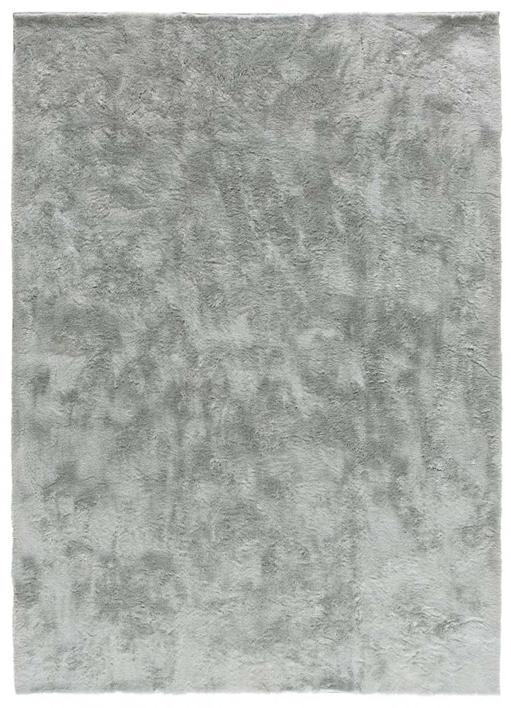 Tapis shaggy argent 80x150 cm