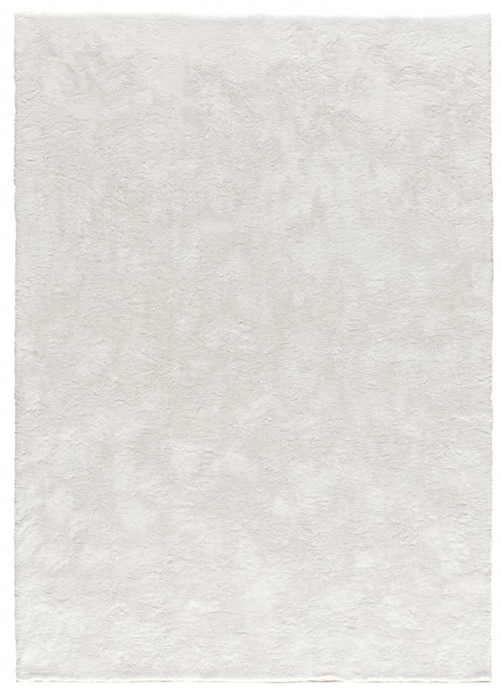 Tapis shaggy blanc  140x200