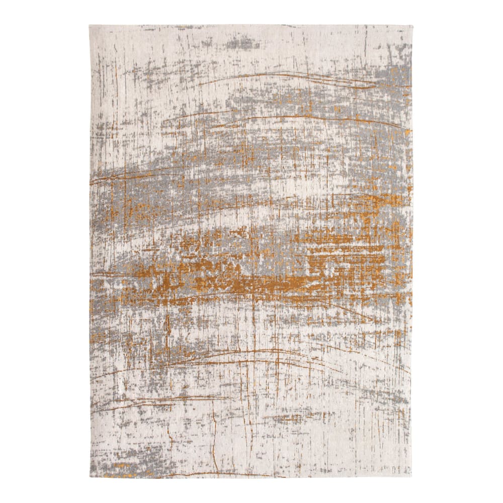 Louis de Poortere GRIFF - Teppich waschbar In-/Outdoor Gelb 140x200 Gelb Pes - Polyester