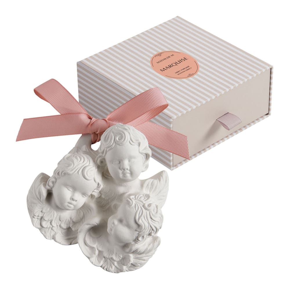 Mathilde M Décor parfumé angelots Blanc Porcelaine