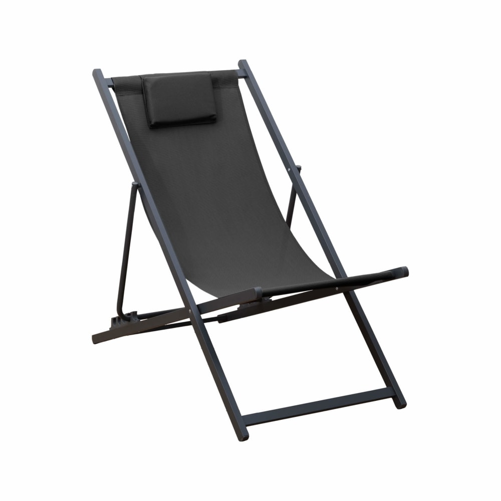 Chaise longue pliante