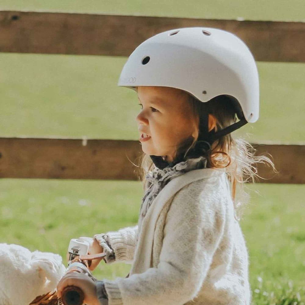 Casque vélo enfant blanc (Banwood) - Image 2