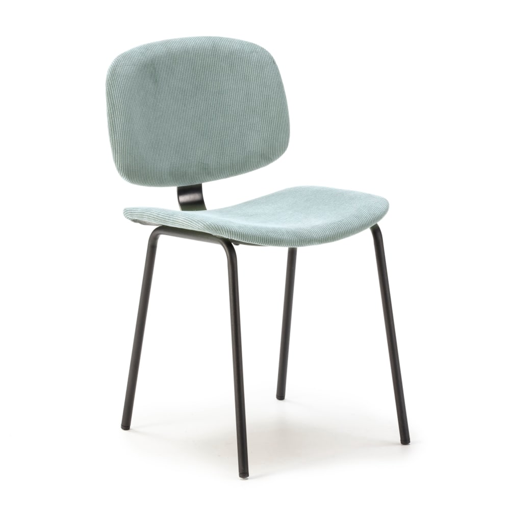 Lot de 2 chaises en velours