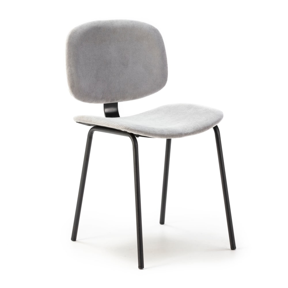 Lot de 2 chaises en velours