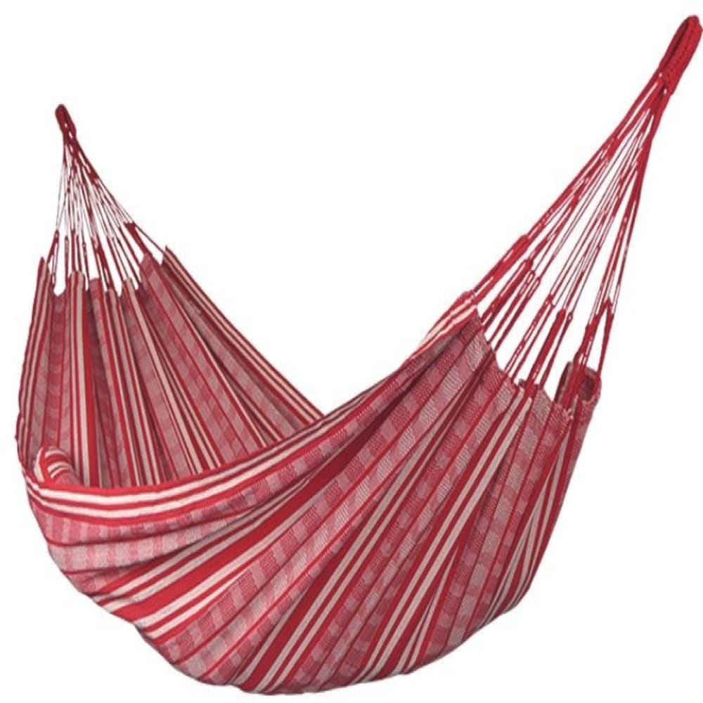 Hamac L en coton rouge
