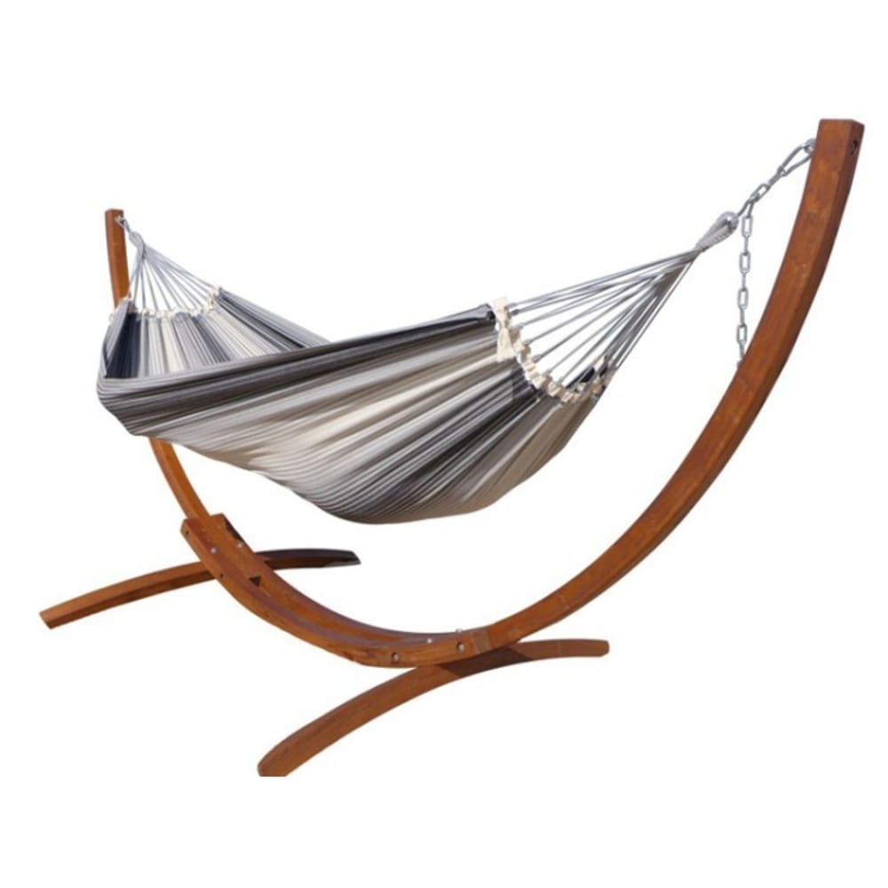 hamac l en coton gris