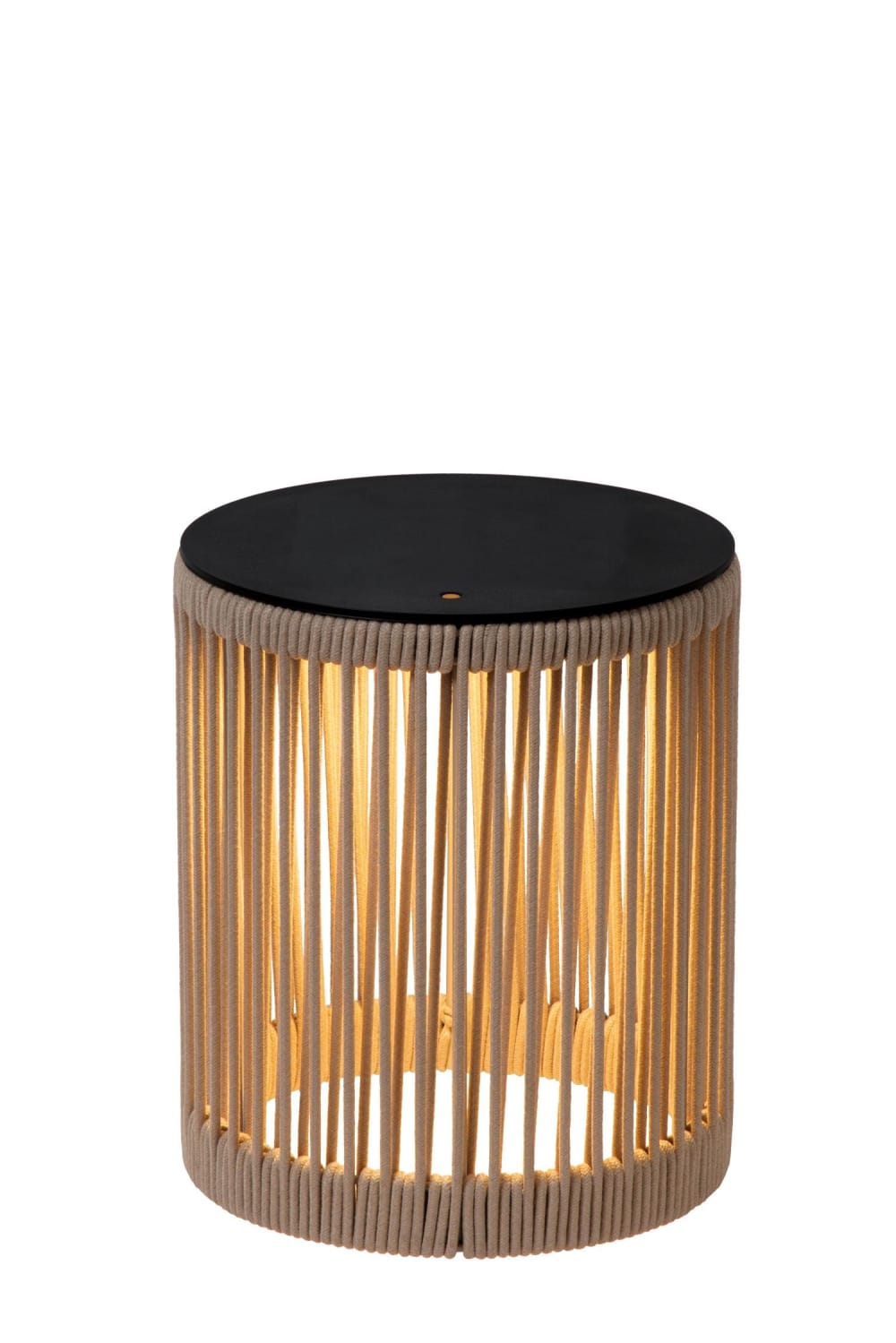 Lampe de table extérieure taupe