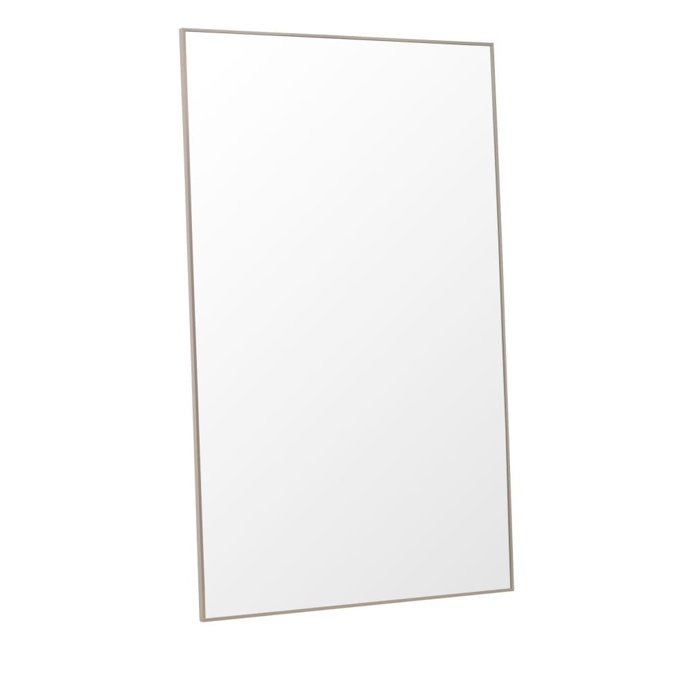 Miroir rectangulaire en aluminium 120x190cm - Beige