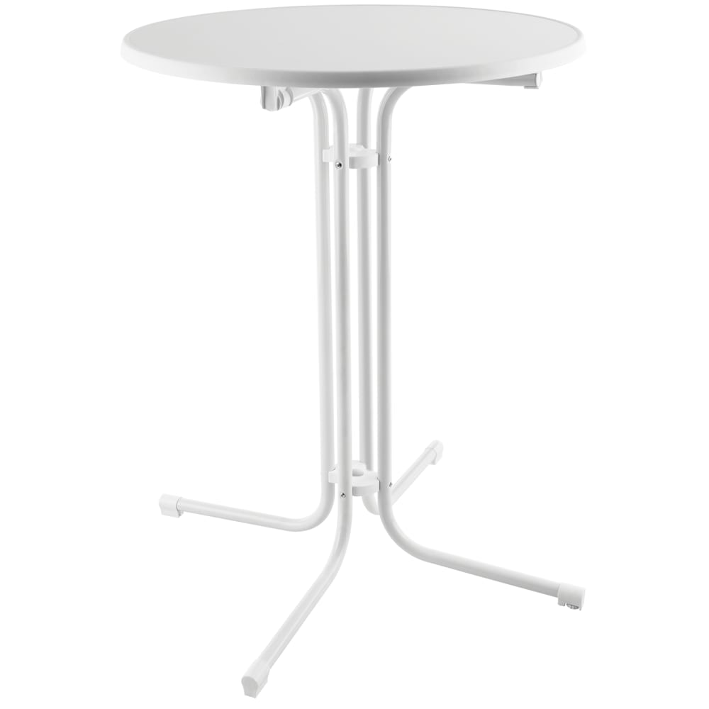 Table haute blanc