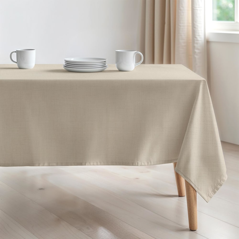 Halbglatte Tischdecke, bügelfrei 155x200 - Maisons Du Monde