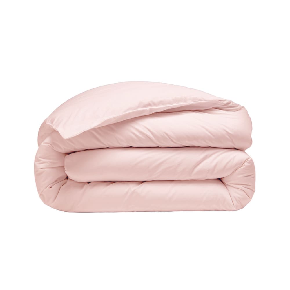 Parure de lit avec 2 taies rectangles coton poudre 260x240 cm — vue 4