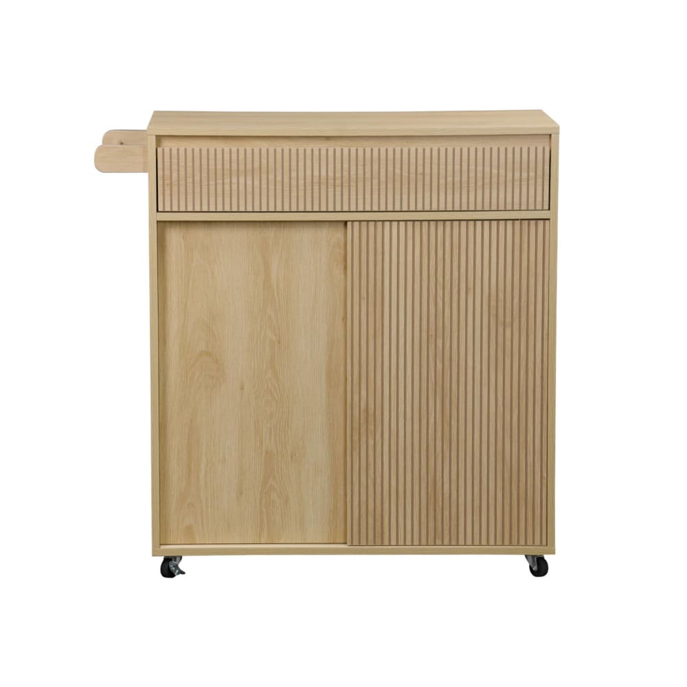 Desserte de cuisine décor bois, naturel