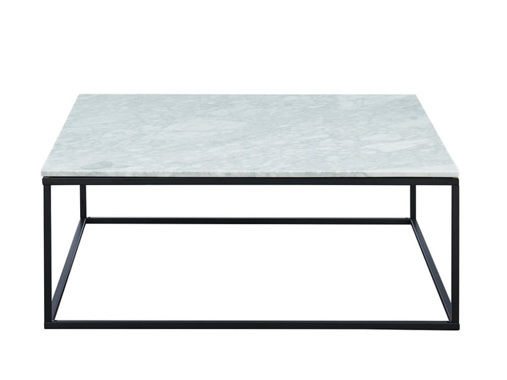Table basse marbre noir