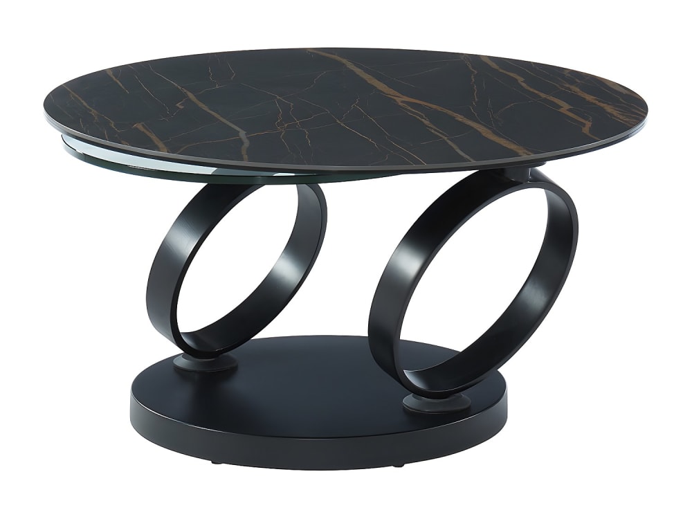 Table basse verre trempé transparent