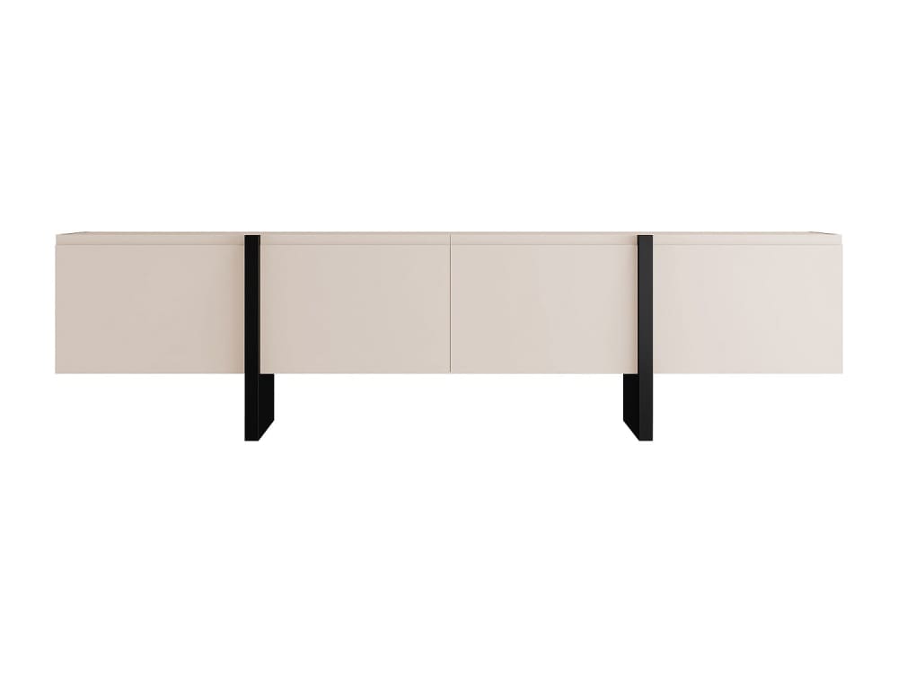 Meuble tv mdf beige