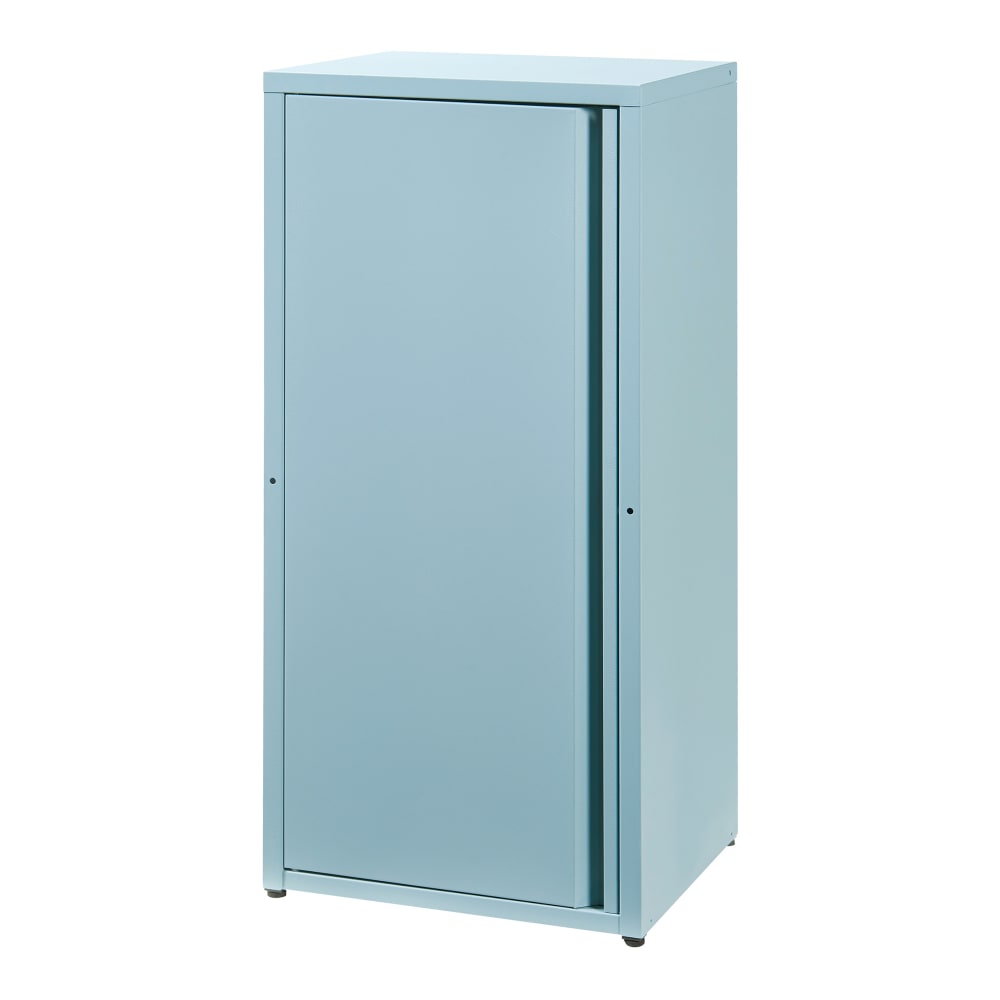 en casa Aktenschrank aus Metall 88 x 40 x 35 cm, in Blaugrau - Metall