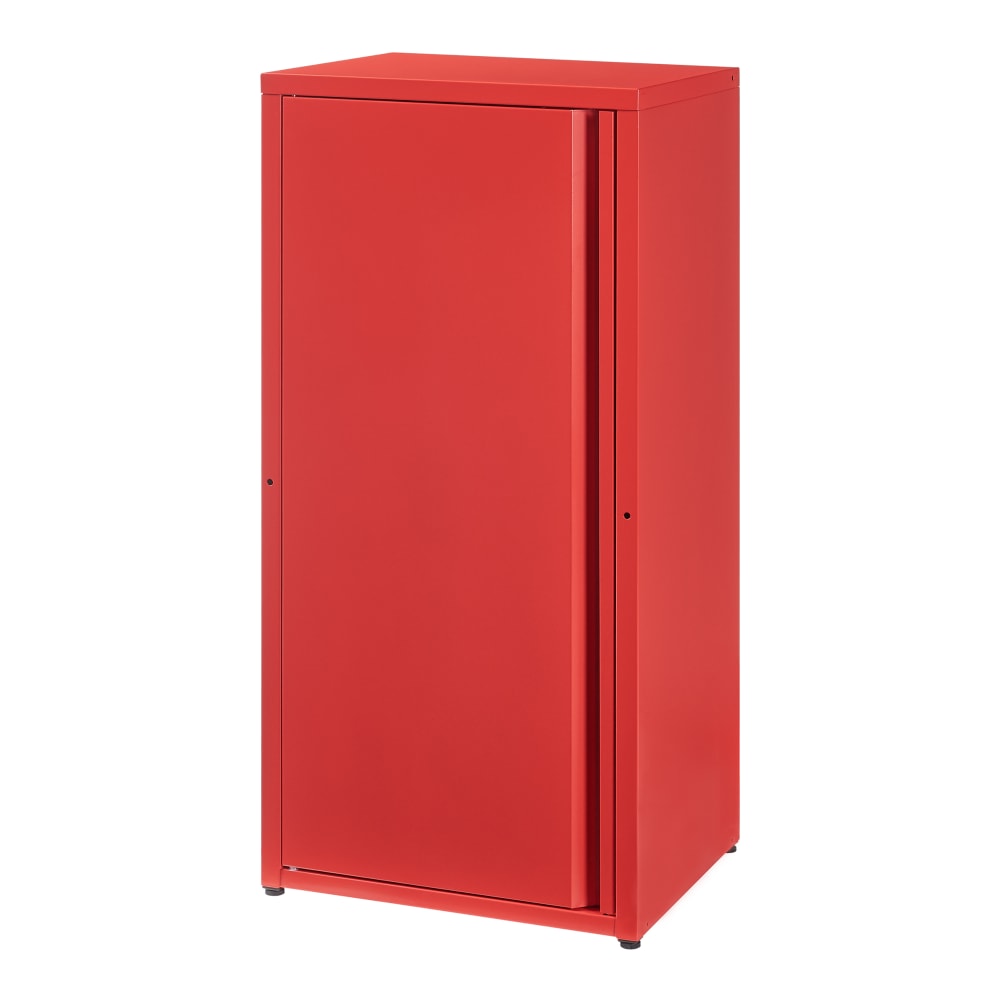 en casa Aktenschrank aus Metall 88 x 40 x 35 cm, in Rot Rot Metall