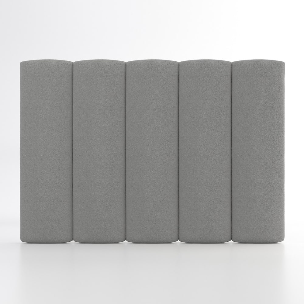 Tête de lit gris méditerranéenne – lit 140 – 150x140 cm
