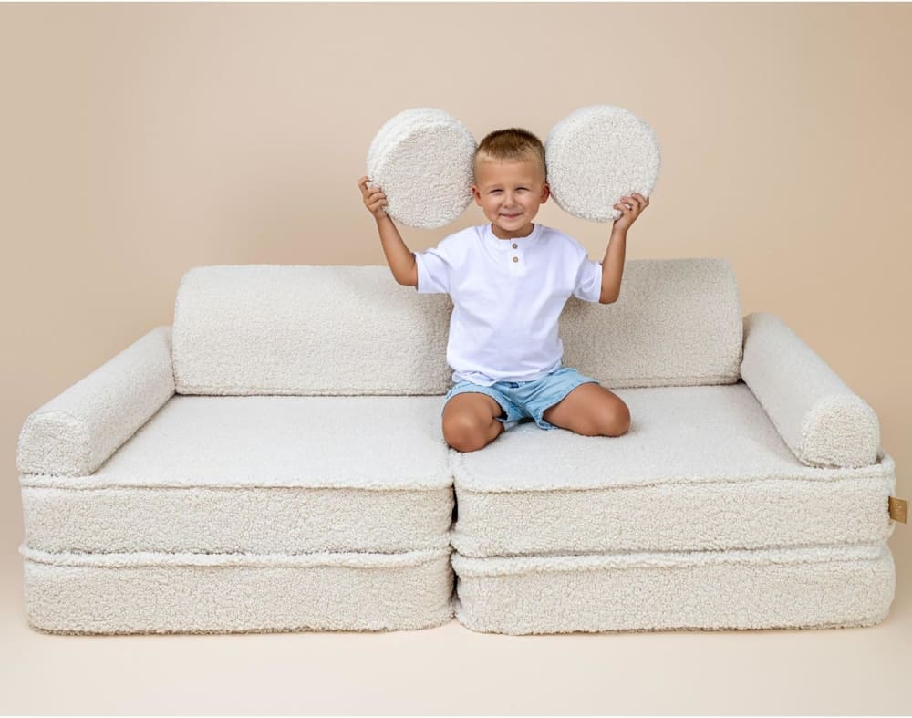 Kindersofa mit Schlaffunktion – Spielsofa für Kinder - Maisons Du