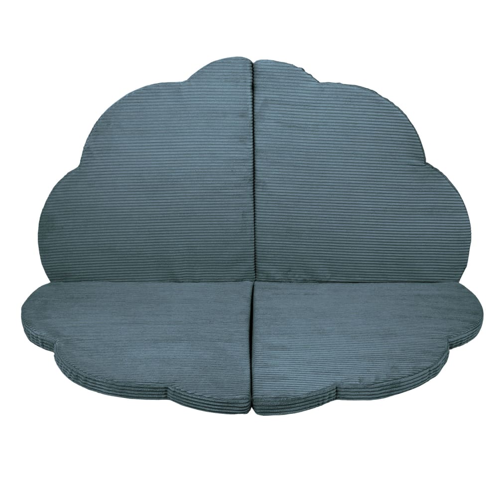 Tapis de jeu en forme de nuage pour enfants - turquoise