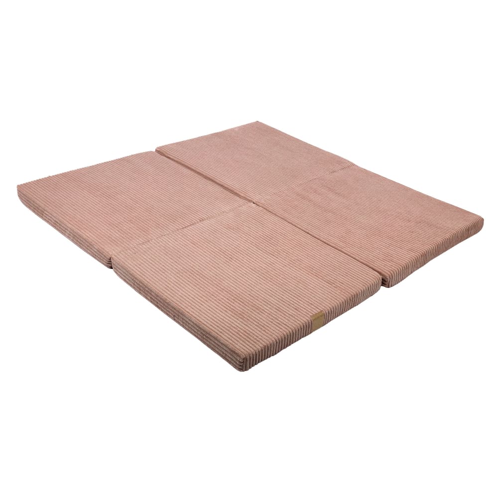 Tapis de jeu carré pour enfants - rose