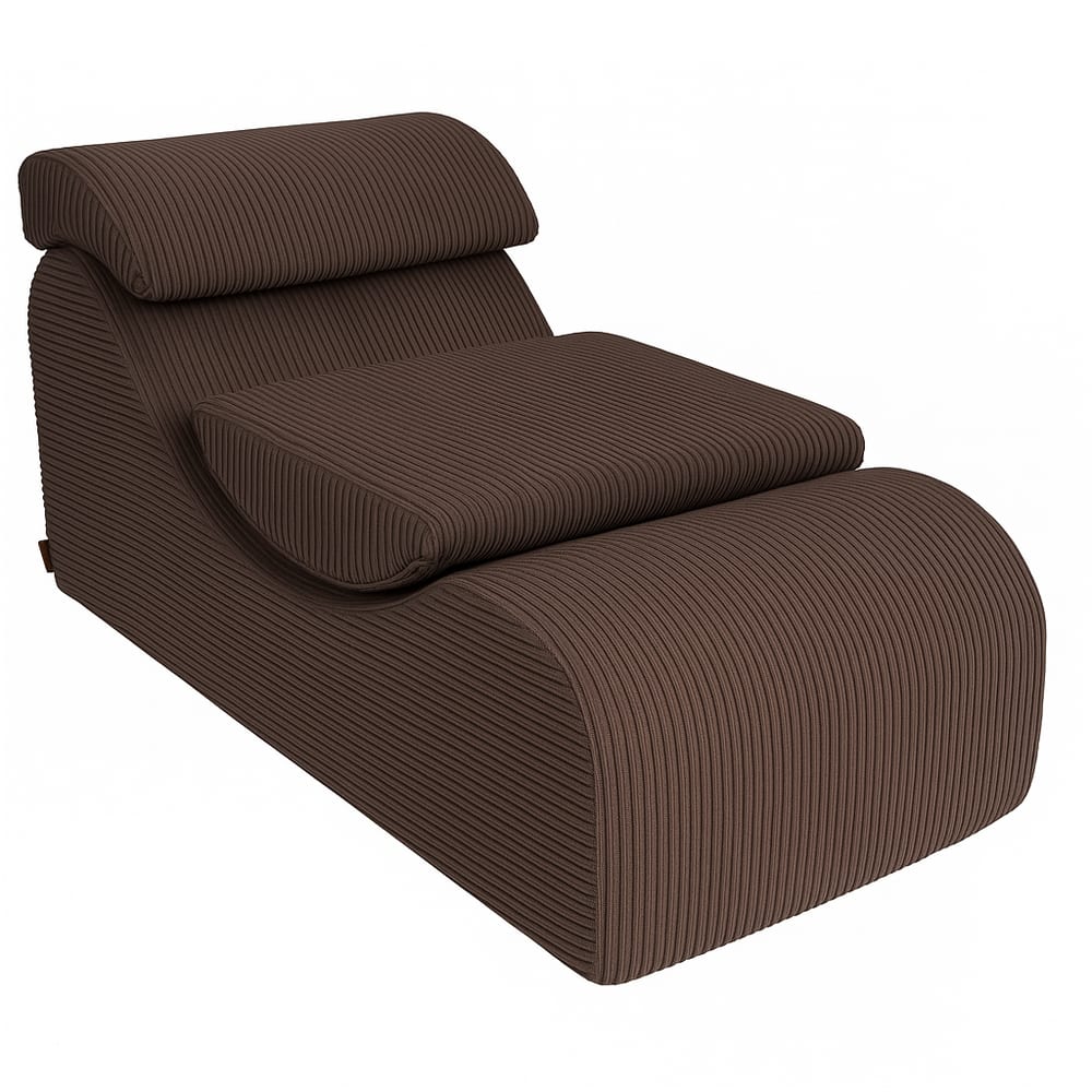MeowBaby Kindersessel - Bequemer Sitzsessel für Kinderzimmer BRAUN PES - POLYESTER Kinder