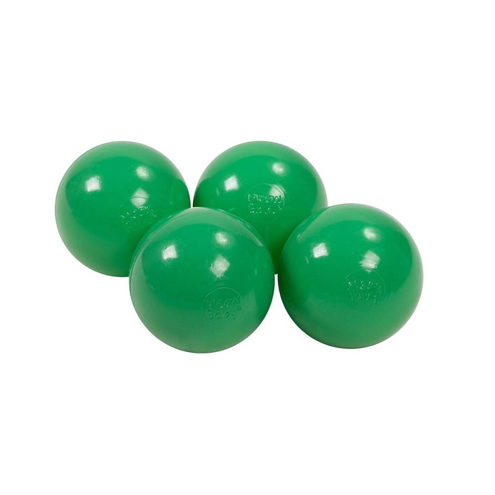 MeowBaby 50 Bälle für ein Bällebad 7cm GRÜN PVC - POLYVINLYCHLORID Kinder