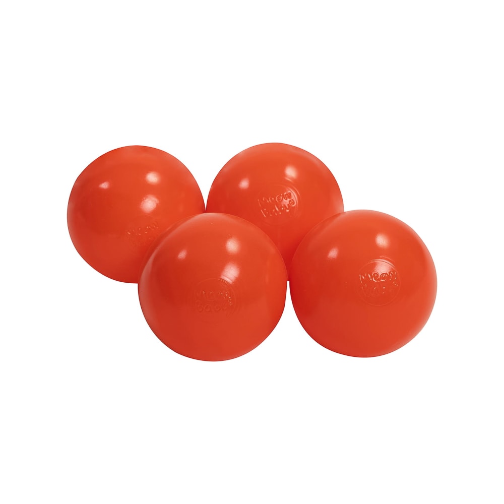 MeowBaby 50 Bälle für ein Bällebad 7cm ORANGE PVC - POLYVINLYCHLORID Kinder