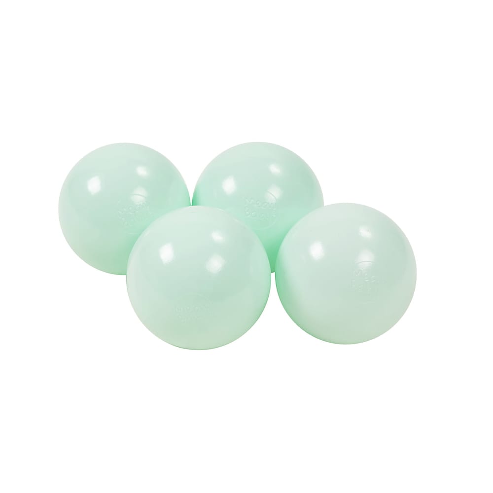 MeowBaby 50 Bälle für ein Bällebad 7cm, Mint GRÜN PVC - POLYVINLYCHLORID Kinder