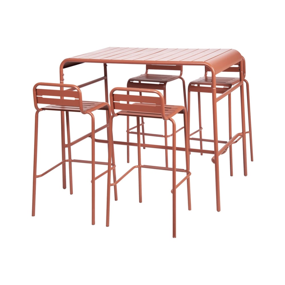 Table haute de jardin