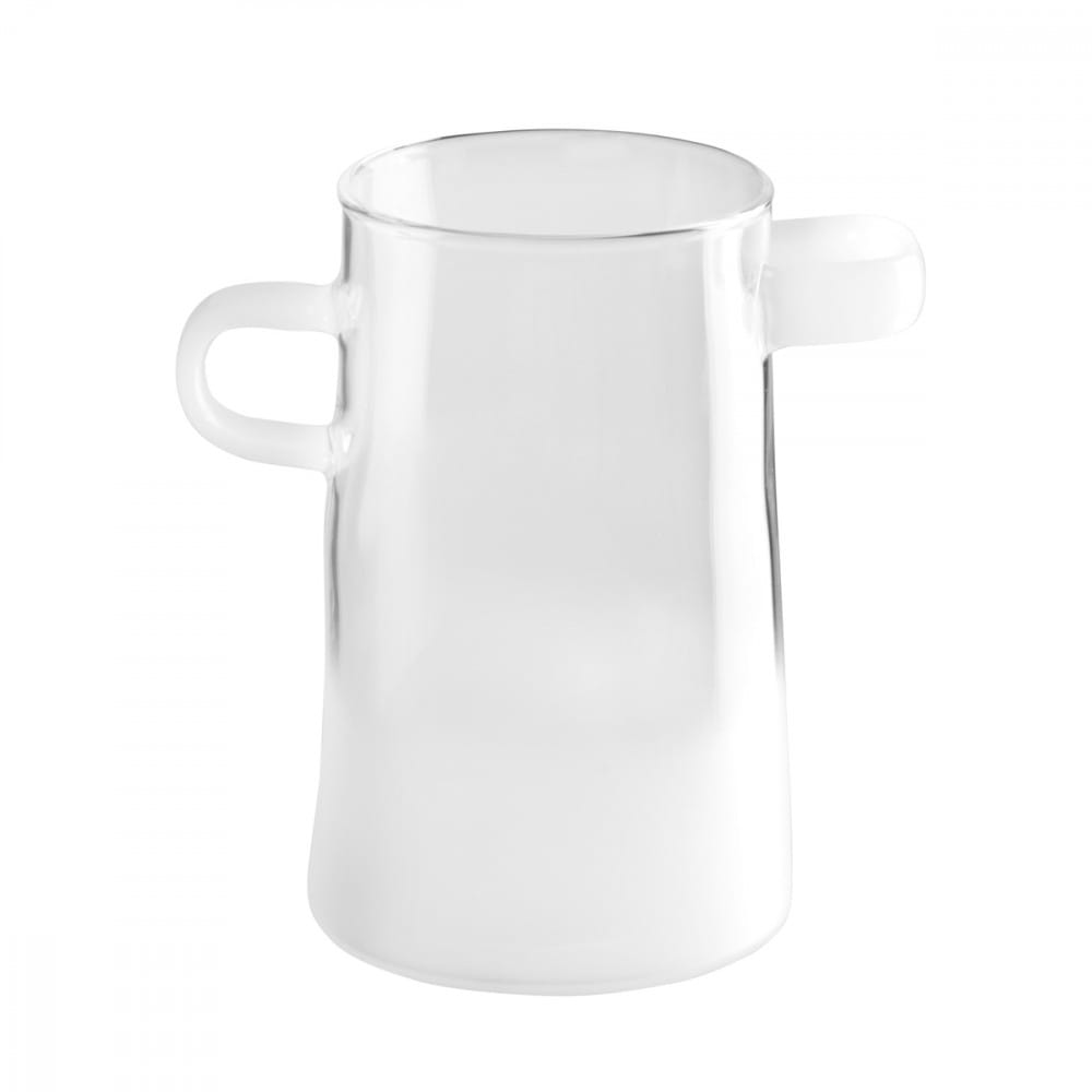 ASA Selection Vase Rayu en verre glacé H17cm style contemporain Transparent