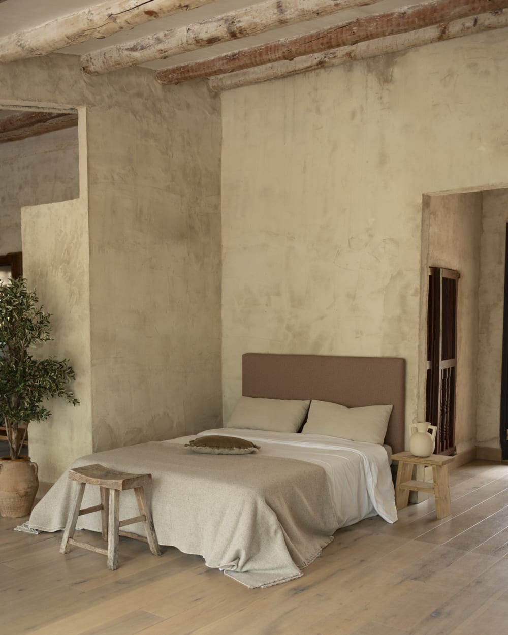 Gepolstertes Kopfteil, 90x80cm - Maisons Du Monde