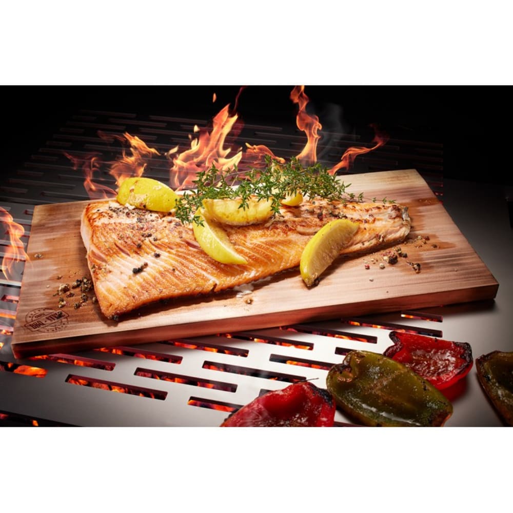 Lot de 2 planches en cèdre pour barbecue 39x19 cm - Maisons du Monde